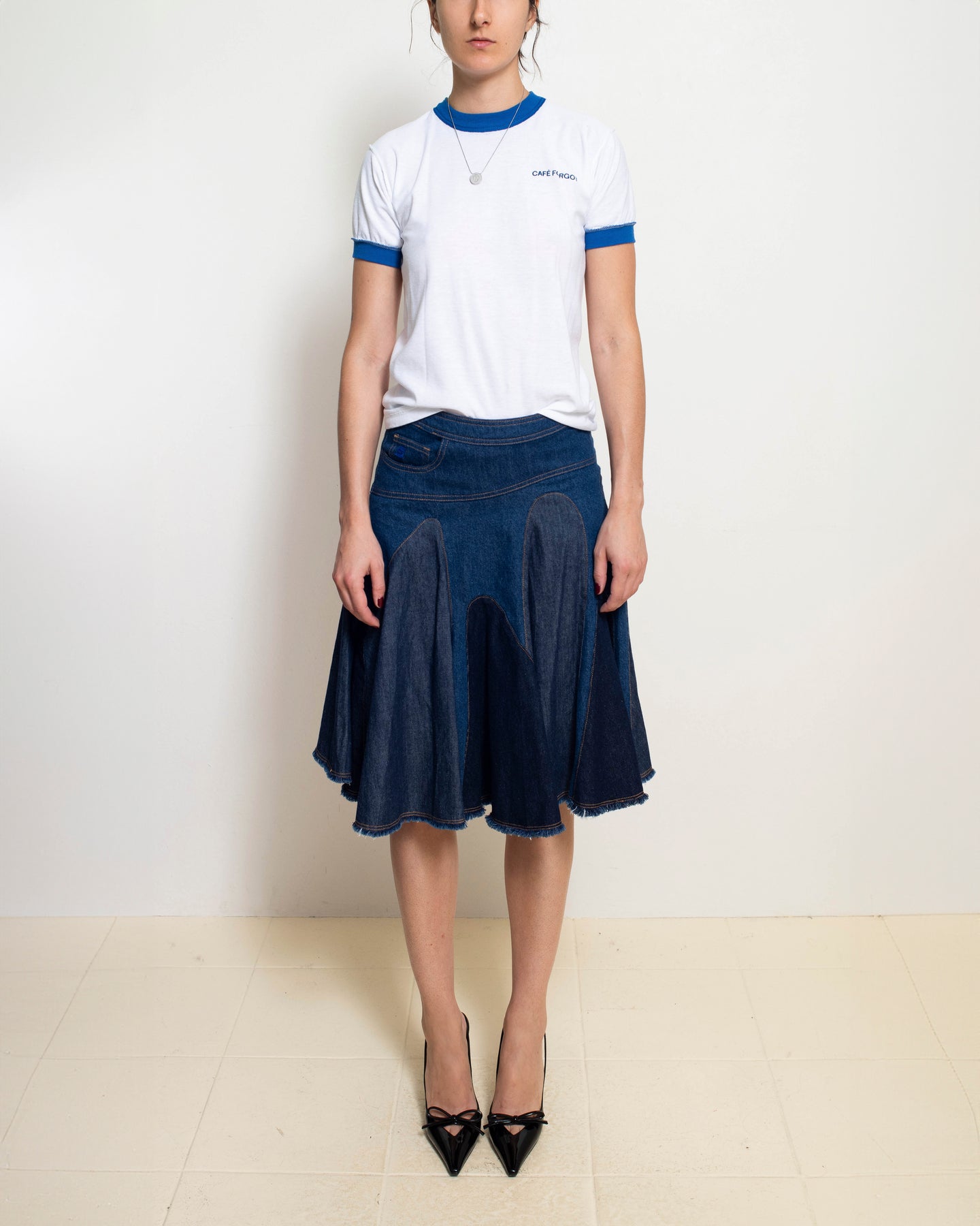 CF Denim Skirt